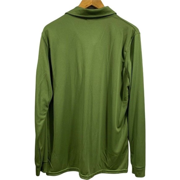 4/$25 Sykooria Performance Outdoor Quick Dry Golf Shirt Long Sleeve Men Size L - Picture 4 of 8